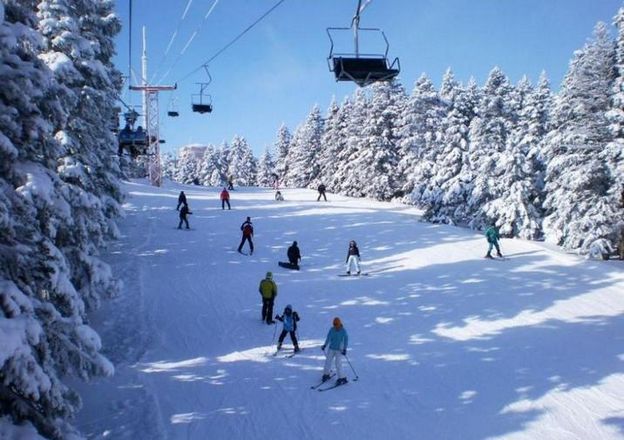 جبل اولداغ في الشتاء