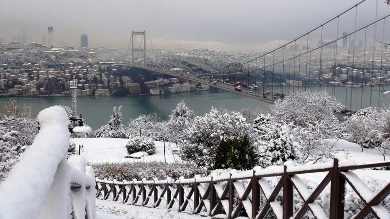 اسطنبول في الشتاء